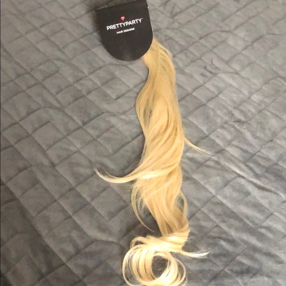 Hair extensions from pretty party